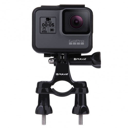 PULUZ Support universel de guidon de moto de vélo avec vis pour GoPro HERO5 / 4/3 + / 3/2/1 (noir) SPPU010-08