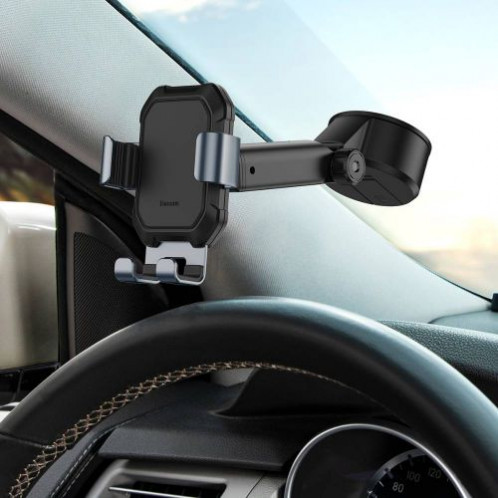 Baseus Car Mount Tank Gravity Phone holder with suction base Tarnish Black (SUYL-TK01) DA866177-018