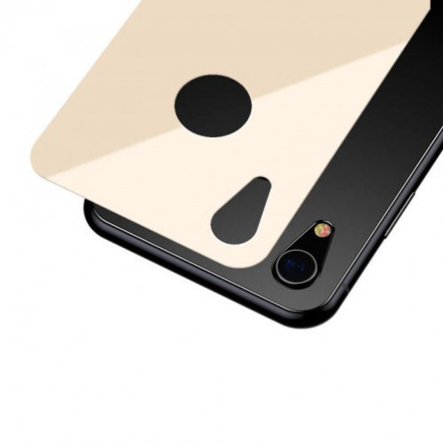Baseus iPhone Xr 0.3 mm Full coverage curved T-Glass rear Protector Gold (SGAPIPH61-BM0V) DA012776-09