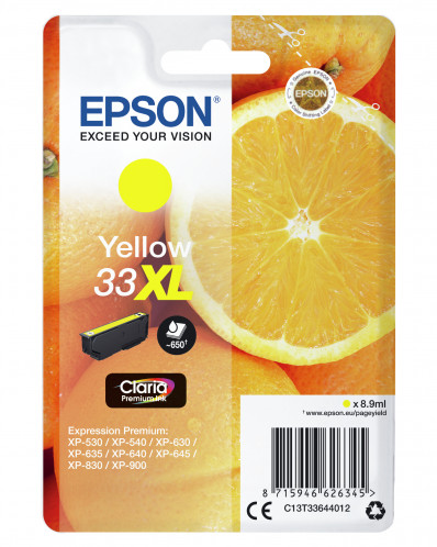 Epson jaune Claria Premium 33 XL T 3364 268179-05