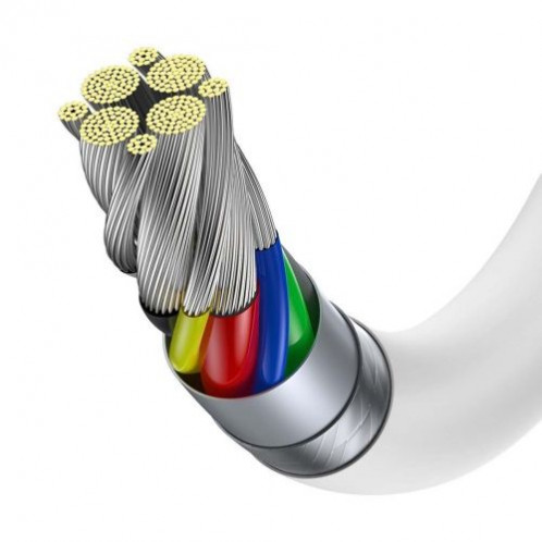 Baseus Type-C Type-C Superior cable Quick Charge / Power Delivery / FCP 100W 5A 20V 2m white (CATYS-C02) DA370770-020