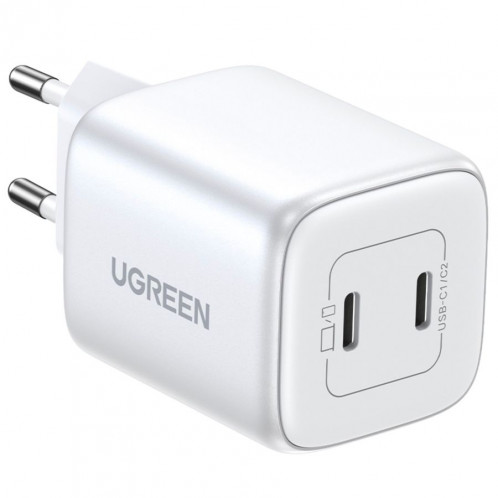 UGREEN Nexode 45W Dual USB-C PD Charger (25W+20W) white 784422-06