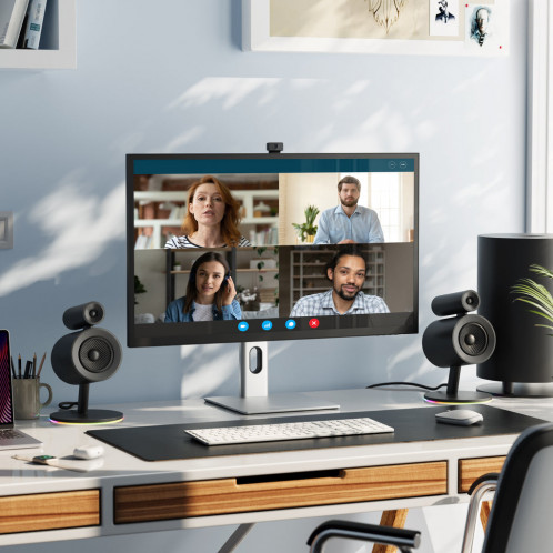 Alogic Clarity Pro Max 32 UHD Moniteur 4k avec 65W+8MP Webcam 873049-010