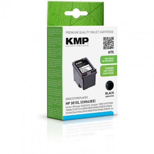 KMP H75 noir compatible avec HP CH 563 EE 661738-03