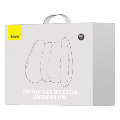 Baseus ComfortRide Series Car Lumbar Pillow, Gray (CNYZ000013) DA1498143-04