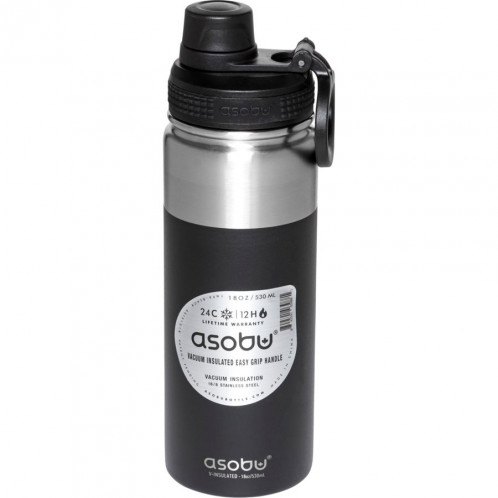 Asobu Alpine Flask Bottle noir, 0.53 L 758865-01
