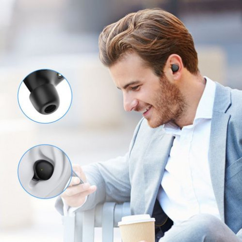 Joyroom Earphone Bluetooth True Wireless BT 5.1 TWS, AAC, SBC, TWS, HSP, HFP, A2DP, AVRCP, Black (JR-TL1-PRO) DO1113520-08