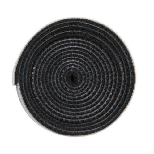 Baseus Tool Rainbow Circle hook and loop Straps / Velcro tape velcro cable organizer 1m Black (ACMGT-E01) DA090351-08