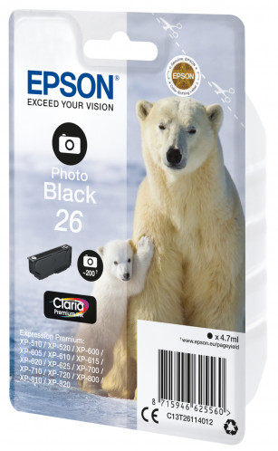 Epson photo noir Claria Premium T 261 T 2611 267899-03
