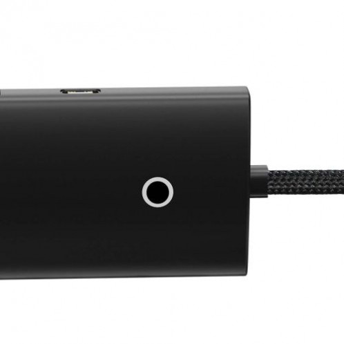 Baseus HUB Lite Series 4-in-1 adapter (USB-A to 4xUSB-A 3.0 5Gb/s) cable 2m, Black (WKQX030201) DA919671-09