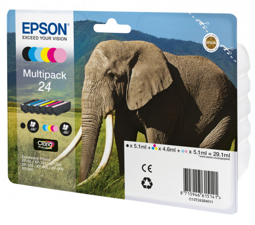 Epson Multipack Claria Photo HD BK/C/M/Y/LC/LM T 242 T 2428 170291-05
