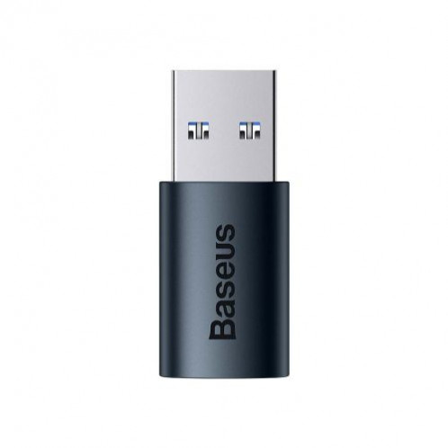 Baseus Converter Ingenuity Series Mini OTG Adaptor USB-A 3.1 Male to Type-C Female Blue (ZJJQ000103) DA302743-016