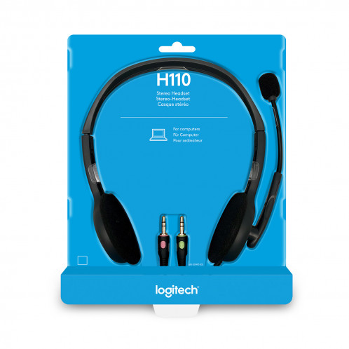 Logitech H 110 Casque stéréo 786618-09