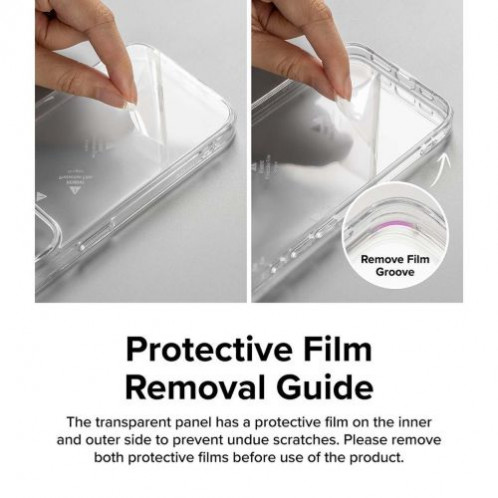 Ringke iPhone 15 Plus Case Fusion Bold Clear/ Black DI607498-013