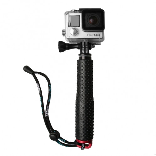 Monopied à poteau extensible à main avec vis pour GoPro HERO4 / 3 + / 3/2, Longueur max.: 49cm (Rouge) SM268R1-08