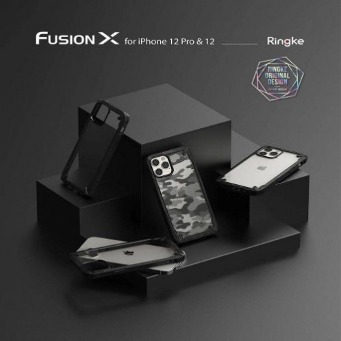 Ringke iPhone 12/12 Pro Case Fusion X Black DI407758-07