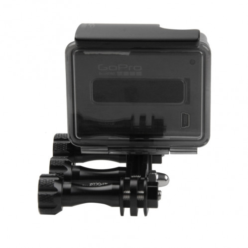 PULUZ CNC Aluminium Montage multifonctionnel avec 3 vis et clé à vis pour GoPro HERO5 / 4/3 + / 3/2/1 (Noir) SP175B0-08