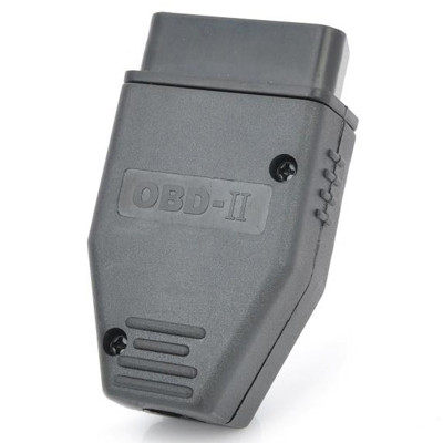 OBDII Adaptateur de connecteur 16 broches pour câble de diagnostic de voiture (noir) SO9218-00