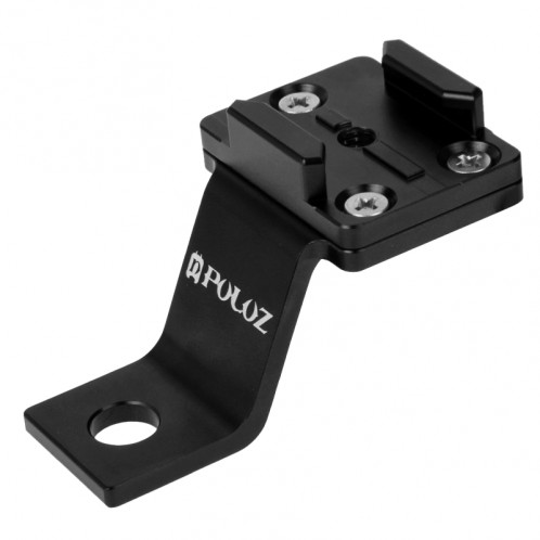 PULUZ Support de support de moto métallique fixe pour GoPro HERO4 Session / 4/3 + / 3/2/1 (Noir) SP171B1-07