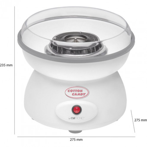Clatronic ZWM 3478 blanc Machine à barbe à papa 771465-05