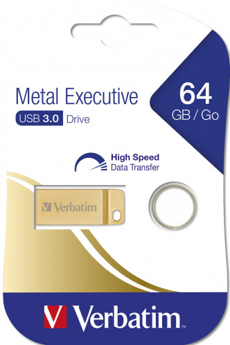 Verbatim Metal Executive 64GB USB 3.0 or 158237-06