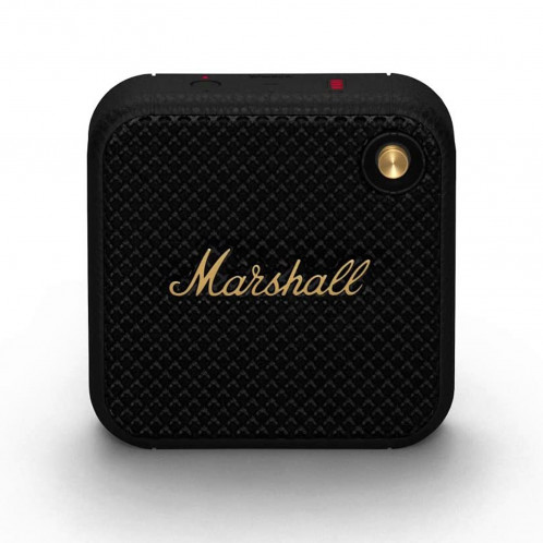 Marshall Willen Haut-Parleur Sans Fil Bluetooth Extérieur Étanche Appelable Portable Haut-Parleur Noir C4534UPNN12659-015