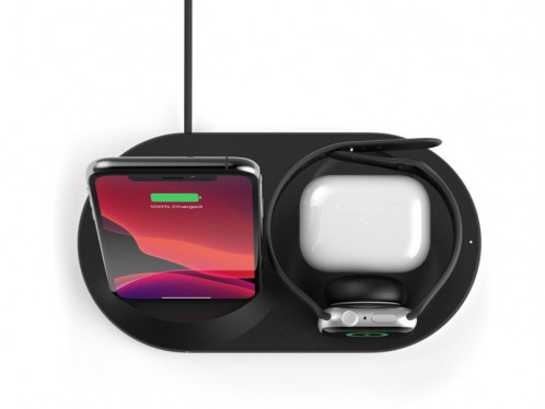 Belkin Boost Charge Noir Station de recharge pour iPhone, Apple Watch, Airpods AMPBLK0054-04
