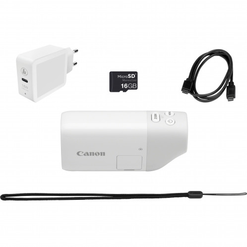 Canon PowerShot Zoom Essential Kit blanc 755708-016