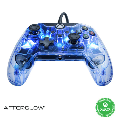 PDP Afterglow Wired Controller XB Transparent 154739-013