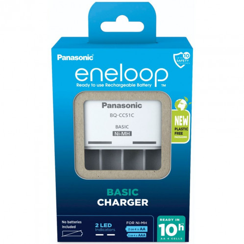 Panasonic Eneloop Basic Chargeur BQ-CC51E sans batteries 762736-04