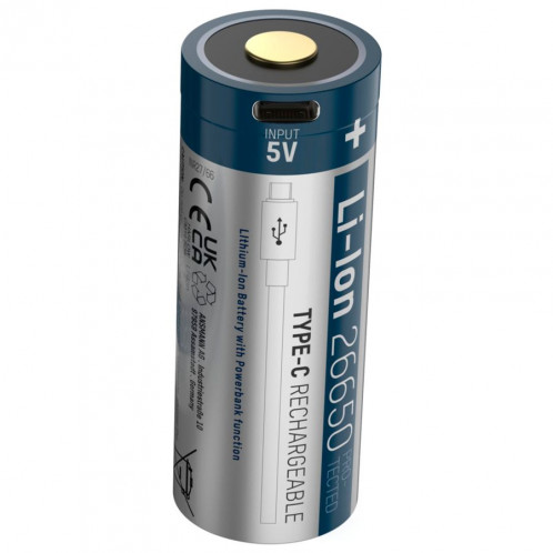 Ansmann Li-Ion 26650 5100mAh 3,6V prise micro-USB 1307-0012 777233-05