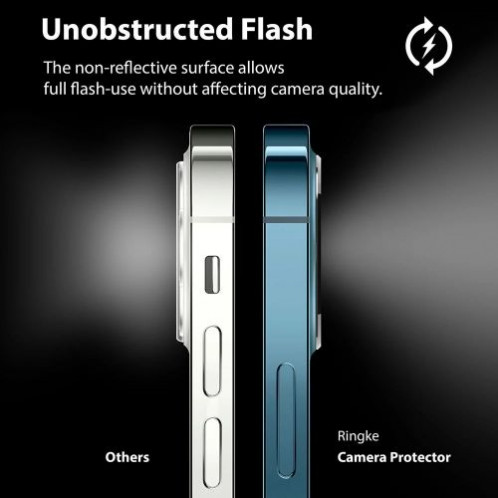 Ringke iPhone 12 Pro Max Camera Protector Glass Transparent DI367474-013