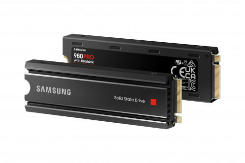 Samsung SSD 980 PRO 1TB MZ-V8P1T0CW NVMe M.2 Heatsink 852616-08