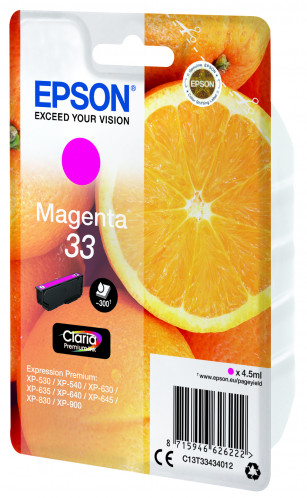 Epson magenta Claria Premium 33 T 3343 268137-05