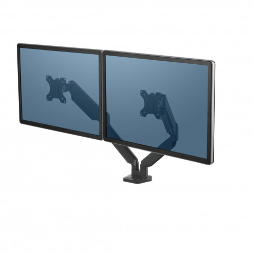 Fellowes Platinum Series Bras double pour moniteur, noir 330402-07