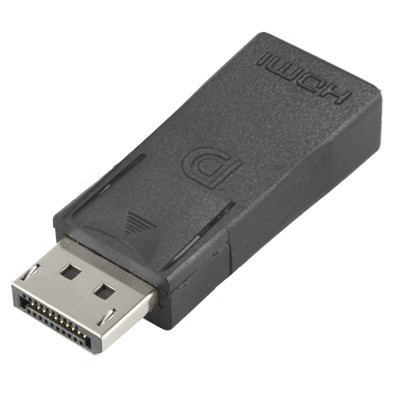 Adaptateur vidéo femelle DisplayPort Male to HDMI (noir) SA0260-03
