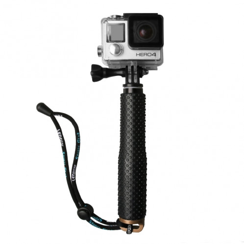 Monopied polaire extensible à main avec vis pour GoPro HERO4 / 3 + / 3/2, longueur max.: 49cm (or) SM268J6-00