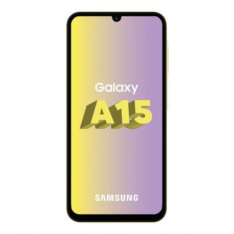 Samsung A155F/DSN Galaxy A15 (6.5'' 128 Go, 4 Go RAM Produit Etranger Garanti 2 ans) Jaune 0A155-4/128_YEL-01