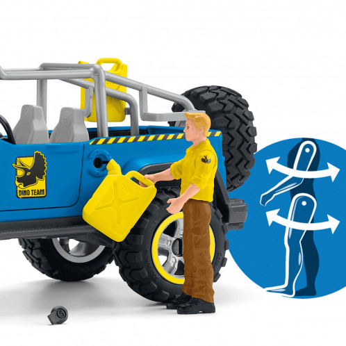 Schleich Dinosaures 41464 Tout-terrain av. avant-poste Di. 533262-015