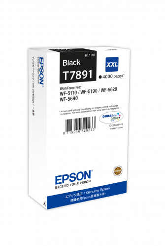Epson DURABrite Ultra Ink XXL noir T 7891 829899-02
