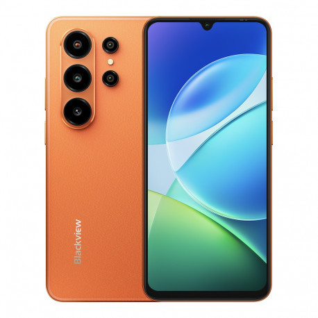 Blackview Wave 10C (4G 6.88'' 128 Go, 4 Go RAM) Orange BW10C-4/128_ORA-01