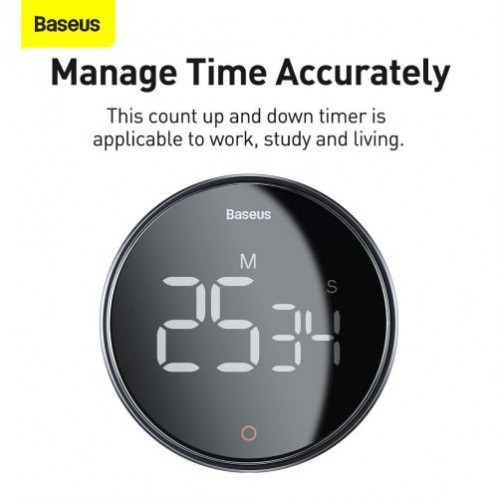 Baseus Home Heyo Pro rotation countdown timer Dark gray (FMDS000013) DA1030461-017