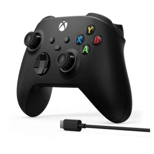 Microsoft XBOX Series X/S Wireless Controller Gamepad with Type-C cable (2.5m) Black EU DI4050636-01
