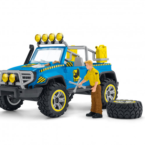 Schleich Dinosaures 41464 Tout-terrain av. avant-poste Di. 533262-015