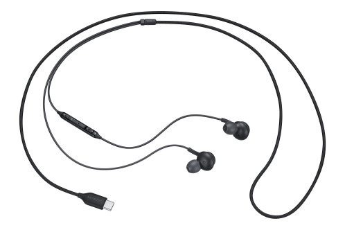 Samsung EO-IC100BBEGEU Écouteur AKG Intra Auriculaire Connecteur Type C, Noir, Télécommande (Emballage Original) 270123-018