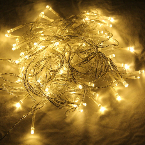 10m 80 LED Hot White Light Battery String Decoration Light pour fête de noel S1362Y1-06