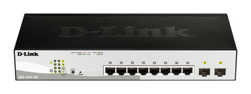 D-Link DGS-1210-10P/E 10-Port Layer2 PoE Smart Managed Gb noir 159030-03