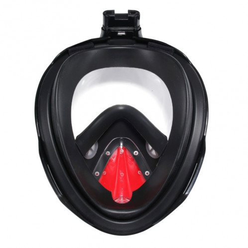 Neopine Gen 2ème Adultes et Équipement de plongée de jeunes Full Face Design masque de plongée pour GoPro HERO4 / 3 + / 3/2/1, M Size (Black) SN324B1-08