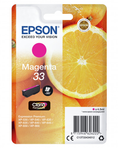 Epson magenta Claria Premium 33 T 3343 268137-05