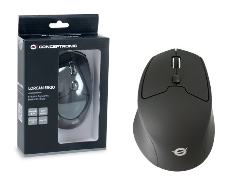 Conceptronic LORCAN02B Souris bluetooth ergonomique 884004-06